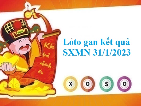 Loto gan kết quả SXMN 31/1/2023