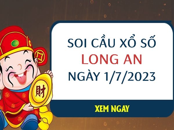 Thống kê xổ số Long An ngày 1/7/2023 thứ 7 hôm nay