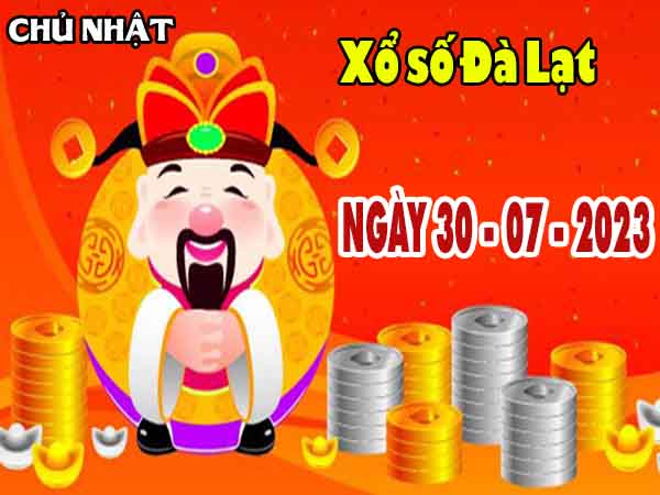 Thống kê XSDL ngày 30/7/2023 - Thống kê đài xổ số Đà Lạt chủ nhật