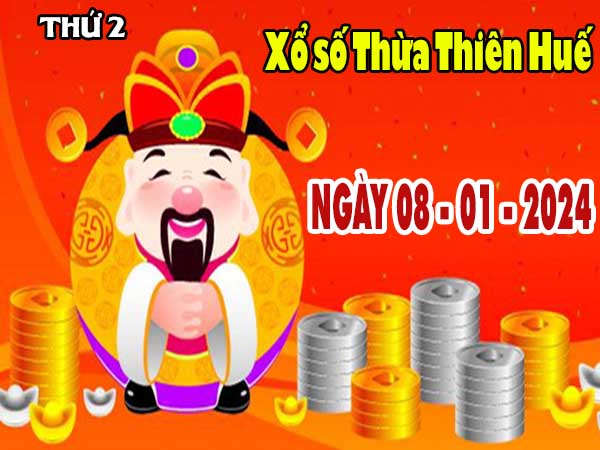 Thống kê XSTTH ngày 8/1/2024 - Thống kê xổ số Huế thứ 2